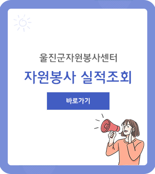 자원봉사실적조회